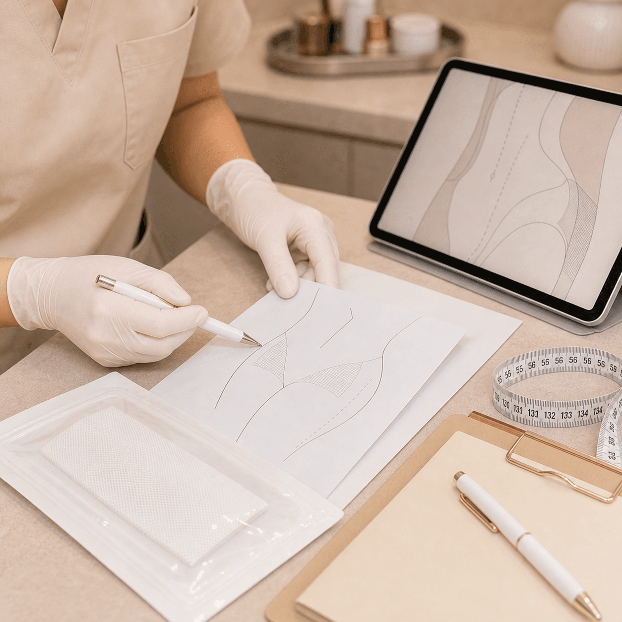 Abdominoplasty for Hernias/Divarification With Mesh