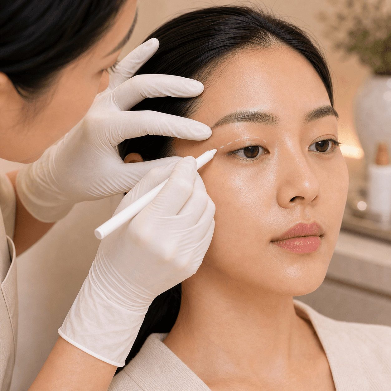 Blepharoplasty ( Upper Or Lower Eye Lid Under GA)