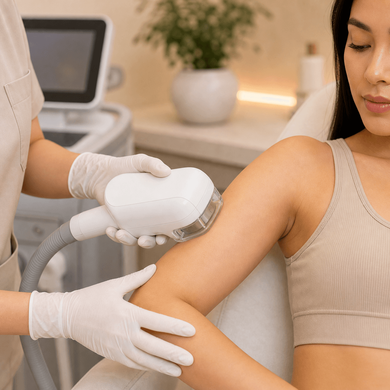 Body Contouring (Cool Sculpting) For Arms (Cool Fit) 1 Cycles