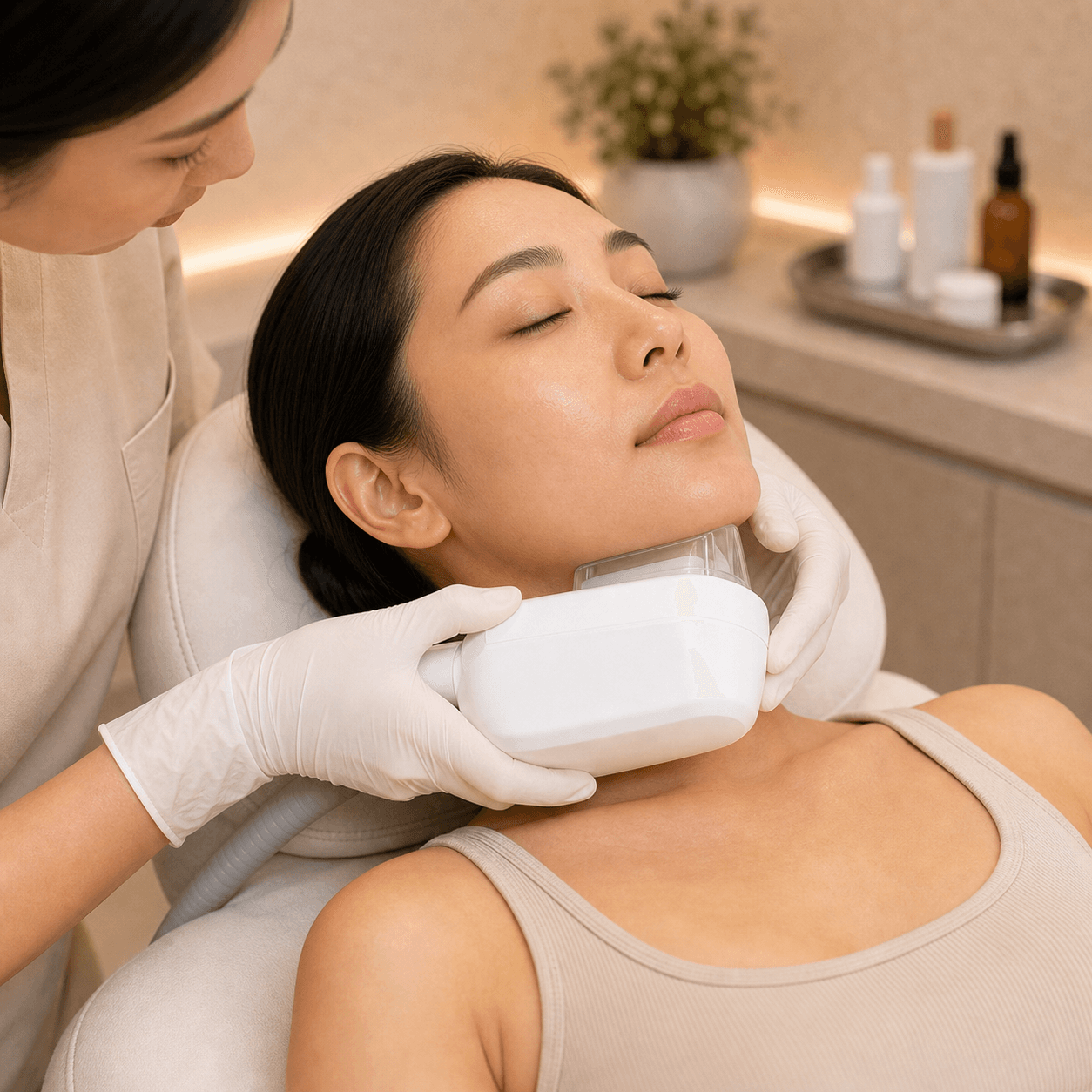 Body Contouring (Cool Sculpting) For Doublechin ( Cool Mini) 1Cycle
