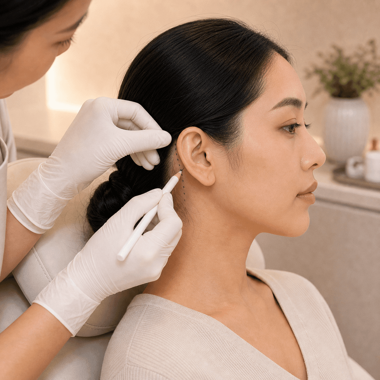Ear Lobe - (Female) Laser Hair Removal - Single Session