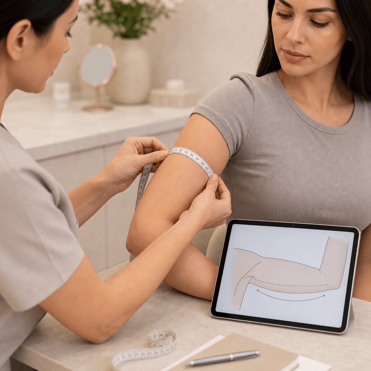 Liposuction - Arm (75-100 Kg)