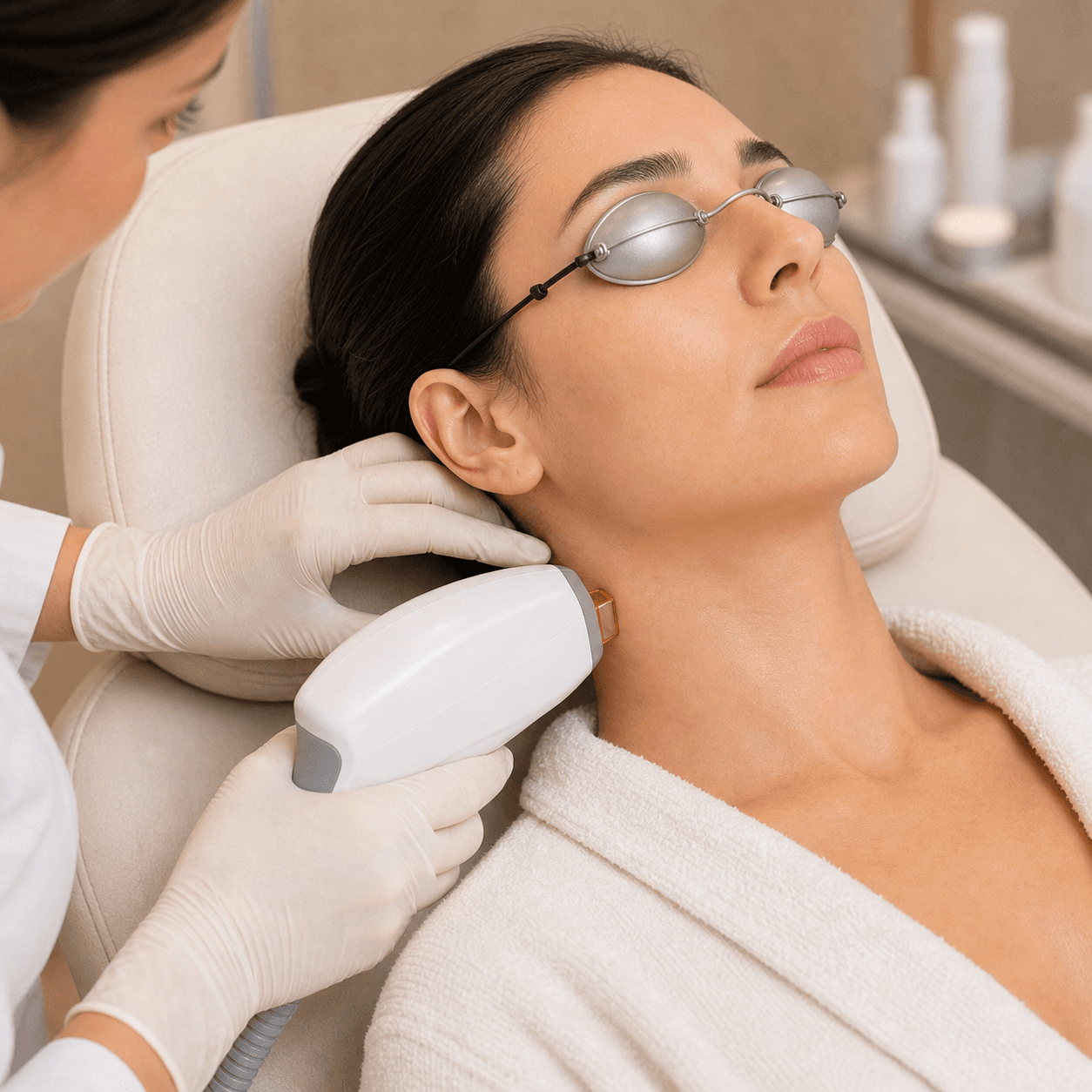 Lower Neck - (Female) Laser Hair Removal - Single Session