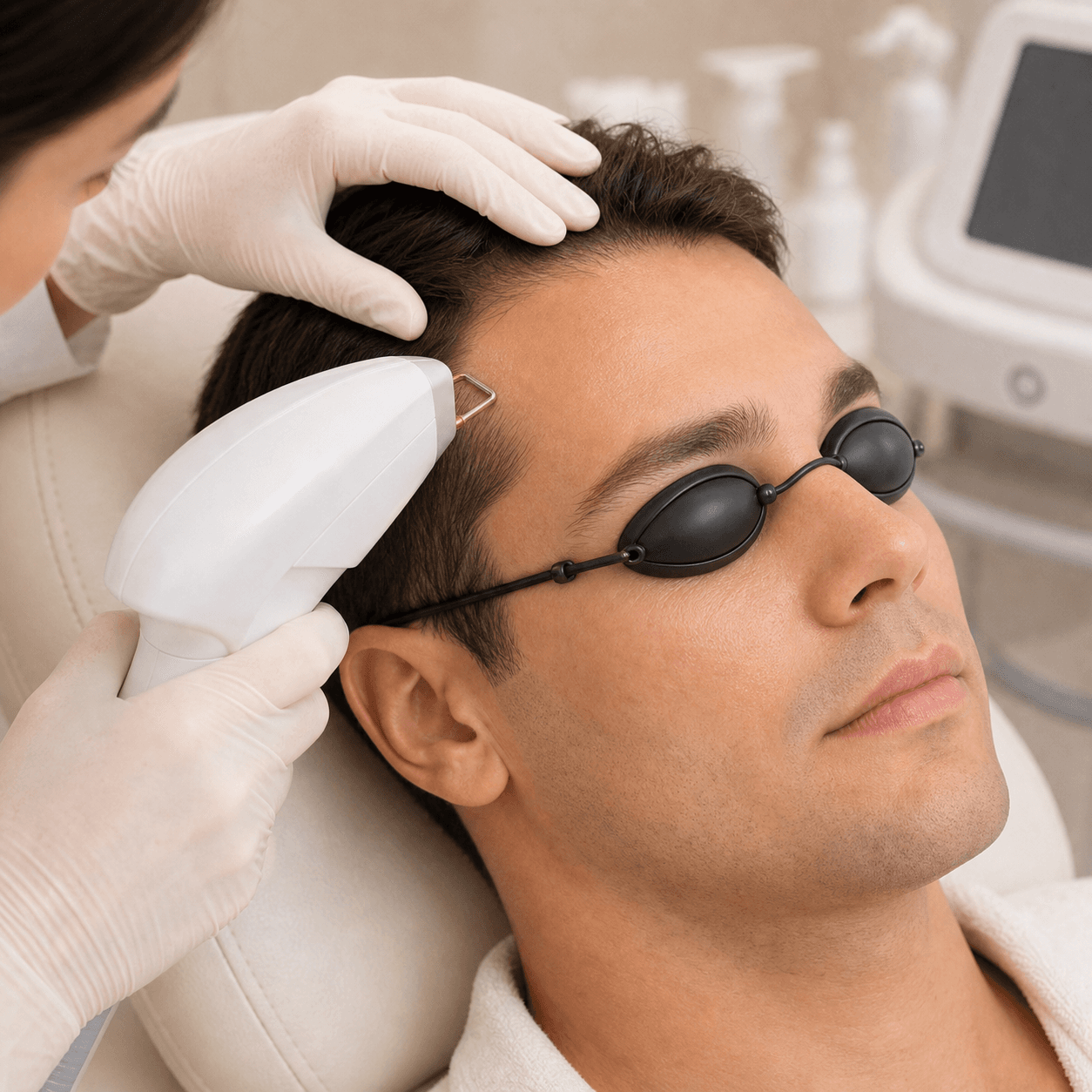 Mid Brow - (Male) Laser Hair Removal - Single Session